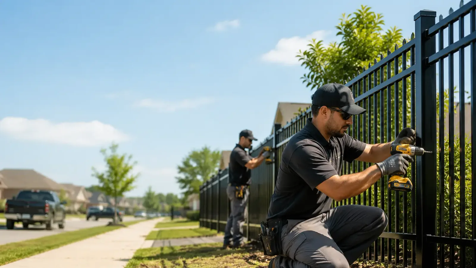Metal Fence Installation in Wilson, TX